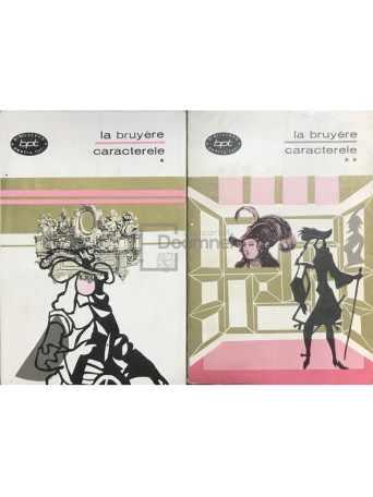 La Bruyere - Caracterele, 2 vol. - 1968 - Brosata