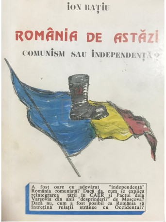 Ion Ratiu - Romania de astazi - 1990 - Brosata