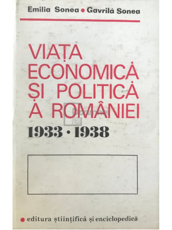 Viata economica si politica a Romaniei 1933 - 1938