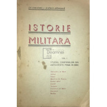 Istorie militara, vol. 1