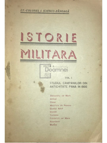 Istorie militara, vol. 1