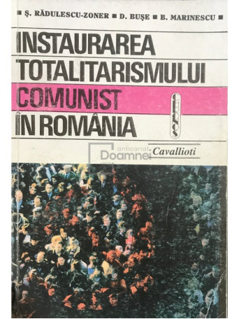 Instaurarea totalitarismului comunist in Romania (dedicatie)