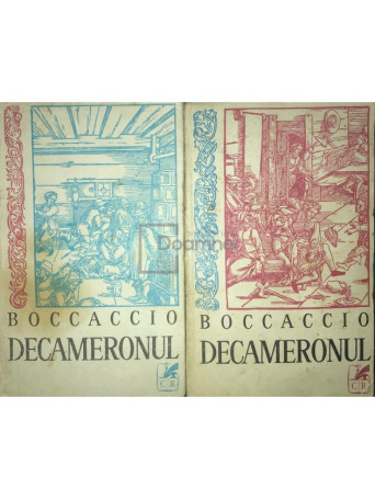 Boccaccio - Decameronul, 2 vol. - 1970 - Brosata