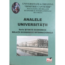 Analele universitatii. Seria Stiinte Economice