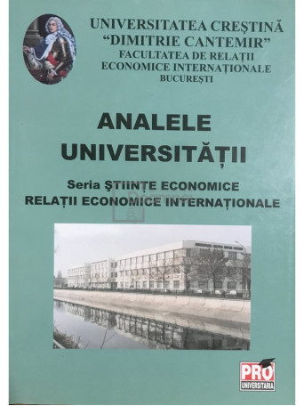 Virgil Adascalitei (red.) - Analele universitatii. Seria Stiinte Economice - 2006 - Brosata