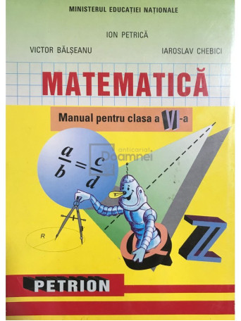 Matematica - Manual pentru clasa a VI-a