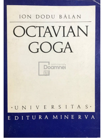 Ion Dodu Balan - Octavian Goga - 1971 - Brosata