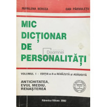 Mic dictionar de personalitati