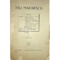 Titu Maiorescu