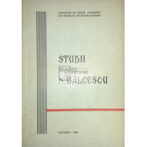 Studii despre N. Balcescu