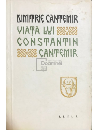 Viata lui Constantin Cantemir