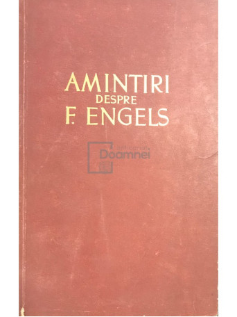 Amintiri despre F. Engels