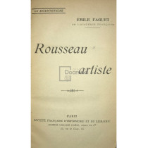 Rousseau artiste