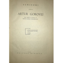 Scrisori catre Artur Gorovei