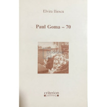 Paul Goma - 70 (dedicatie)