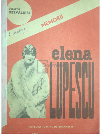 Elena Lupescu - Memorii - Brosata