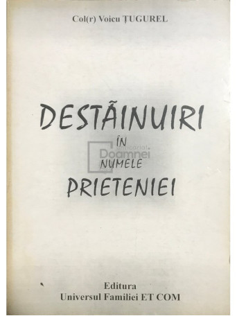 Destainuiri in numele prieteniei (dedicatie)