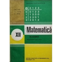 Matematica. Algebra - Manual pentru clasa a XII-a