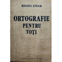 Ortografie pentru toti