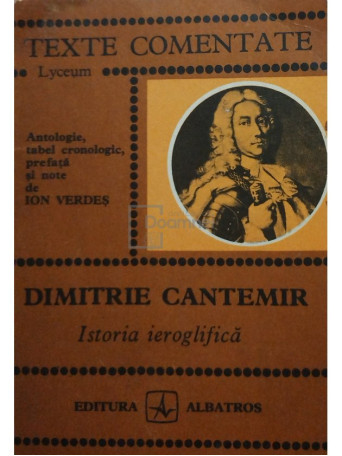 Dimitrie Cantemir - Istoria ieroglifica