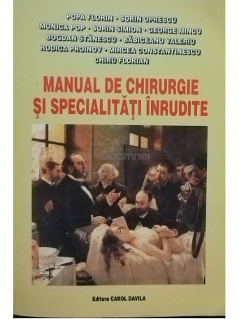 Manual de chirurgie si specialitati inrudite