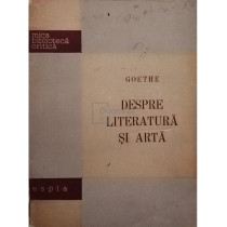 Despre literatura si arta