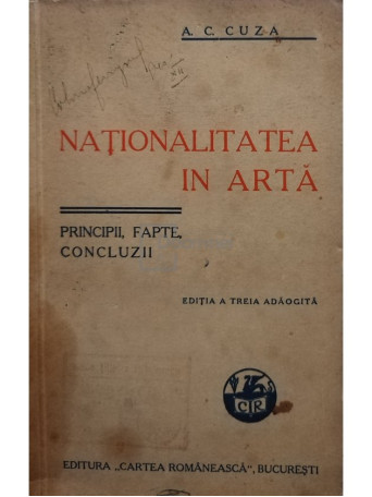 Nationalitatea in arta, editia a treia