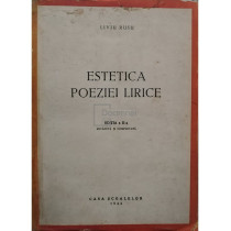 Estetica poeziei lirice, editia a II-a