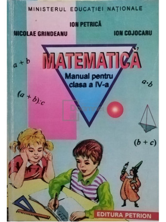 Matematica. Manual pentru clasa a IV-a