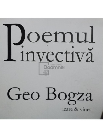 Poemul invectiva