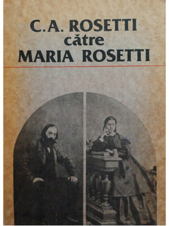 C. A. Rosetti catre Maria Rosetti (semnata)