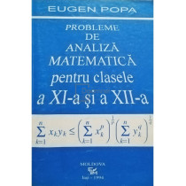 Probleme de analiza matematica pentru clasele a XI-a si a XII-a