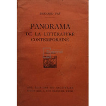 Panorama de la litterature contemporaine