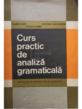 Curs practic de analiza gramaticala