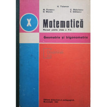 Matematica. Manual pentru clasa a X-a