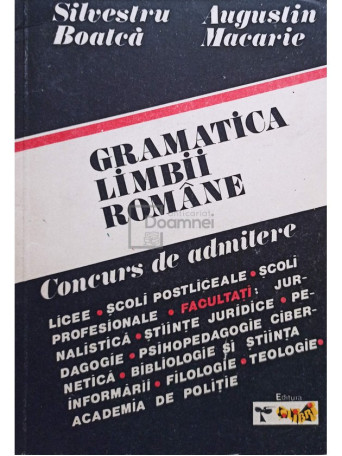 Gramatica limbii romane