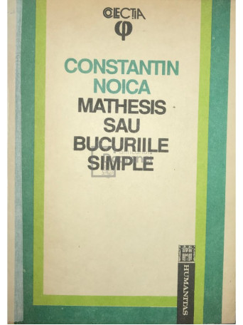 Mathesis sau bucuriile simple