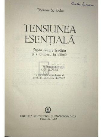 Tensiunea esentiala