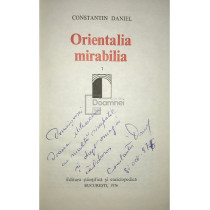 Orientalia mirabilia (dedicatie)