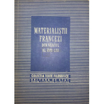 Materialistii francezi din veacul al XVIII-lea