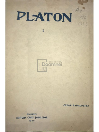 Platon, vol. I