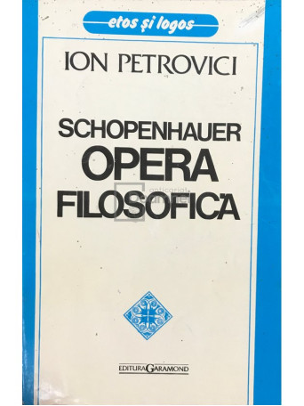 Schopenhauer. Opera filosofica