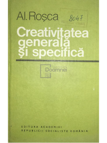 Creativitatea generala si specifica