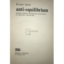 Anti-equilibrium