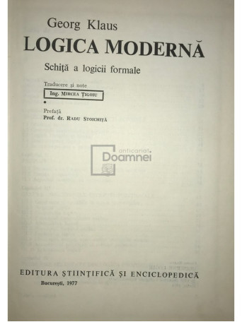 Logica moderna