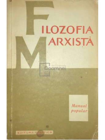 V. G. Afanasiev - Filozofia marxista - 1961 - Brosata