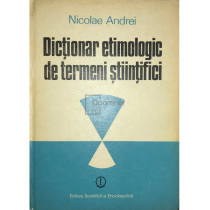 Dictionar etimologic de termeni stiintifici