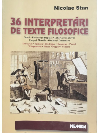 36 interpretari de texte filosofice