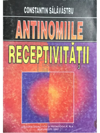 Antinomiile receptivitatii