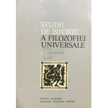 Studii de istorie a filozofiei universale, vol. 6